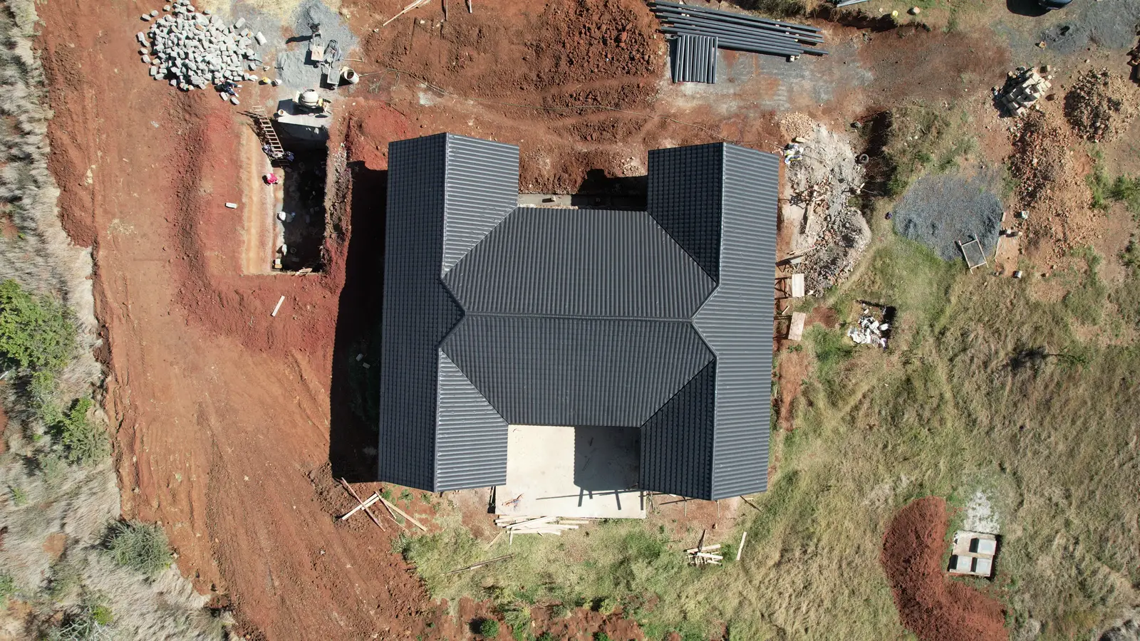 Aerial view of Chilli in Mt Kenya region