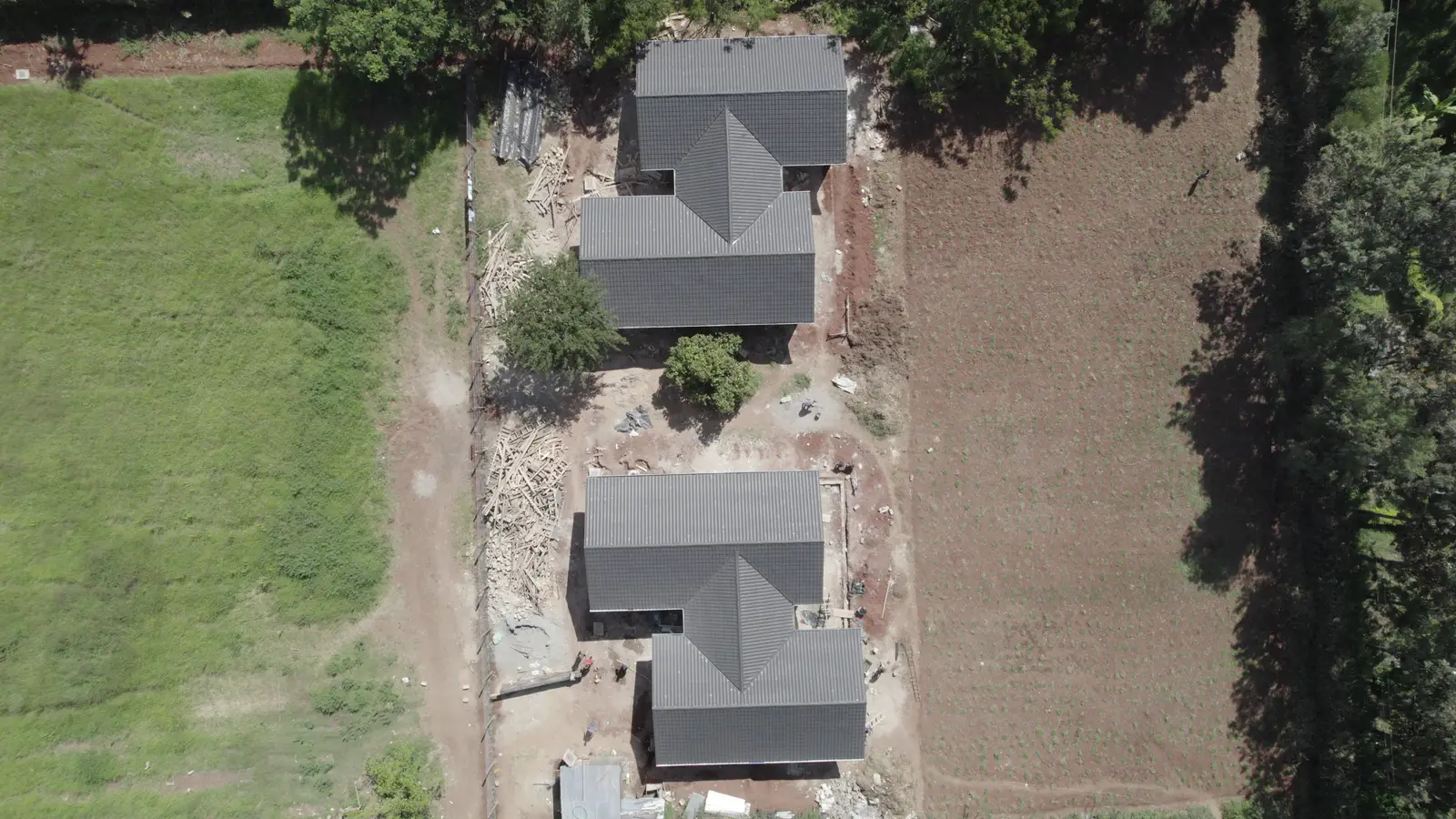 Aerial view of Yellow Stone in Laikipia