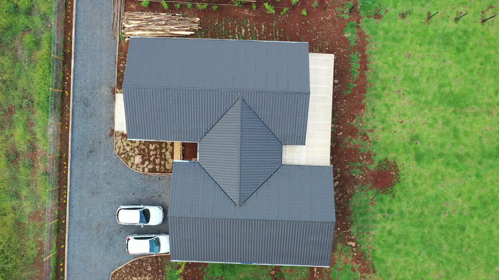 Aerial view of Yellow Stone in Laikipia